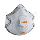 UVEX/优维斯 Silv-Air 2220系列罩杯式防尘口罩 8732220 FFP2 头戴式 带阀 1只 销售单位：只