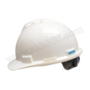 WOSHINE/华信 VPRO型ABS安全帽 V-Pro-白色 白色 ABS帽壳 不带透气孔 帽檐前方带国电LOGO 1顶 销售单位：顶