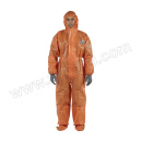 ANSELL/安思尔 5000系列带脚套连体化学防护服 OR50-T-99-122-06 2XL 橙色 1件 销售单位：件